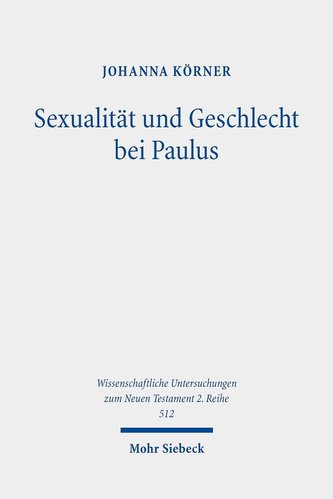Sexualität und Geschlecht bei Paulus