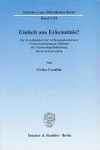Einheit aus Erkenntnis?