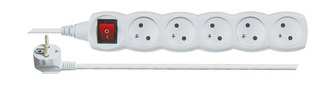 Prodlužovací přívod 5 zásuvek 2m EMOS P1512