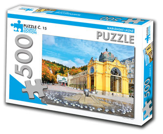Puzzle č. 15 - Mariánské Lázně - 500 dílků