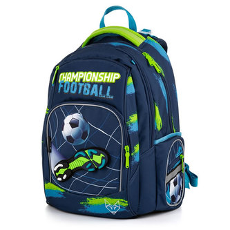 Školní batoh OXY Style Mini football blue