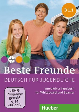 Beste Freunde B1/1. Interaktives Kursbuch für Whiteboard und Beamer - DVD-ROM