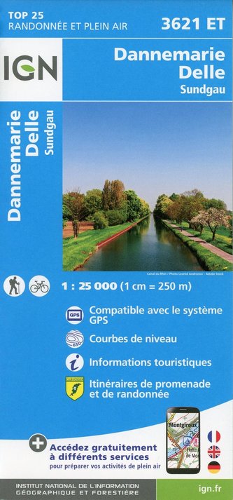 Dannemarie.Delle.Sundgau 1:25 000