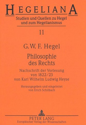 Philosophie des Rechts