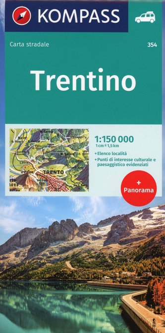 Trentino Panorama 1:150 000