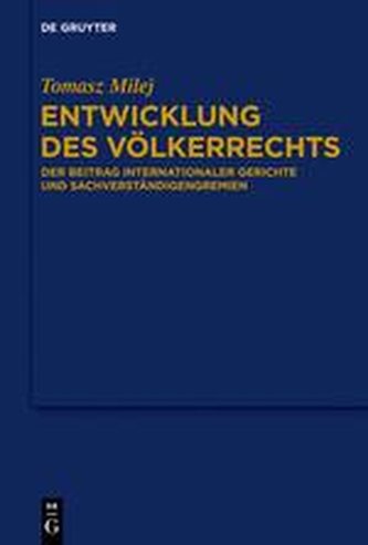 Entwicklung des Völkerrechts