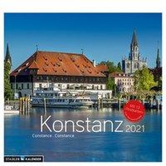 Konstanz 2021. Postkarten-Tischkalender