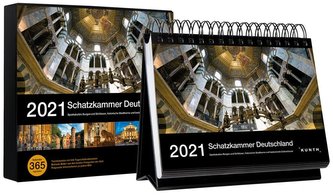 Tischkalender Schatzkammer Deutschland 2021