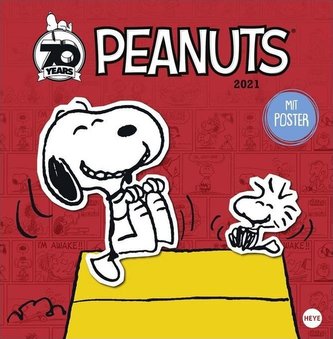 Peanuts Broschurkalender Kalender 2021