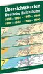 Übersichtskarten der DEUTSCHEN REICHSBAHN 1983-1984-1985-1986-1987-1988-1989-1990