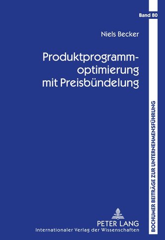 Produktprogrammoptimierung mit Preisbündelung