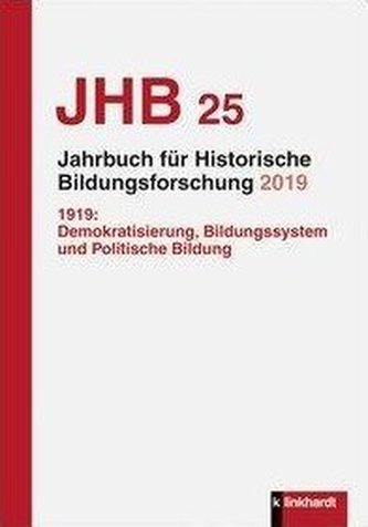 Jahrbuch für Historische Bildungsforschung Band 25 (2019)