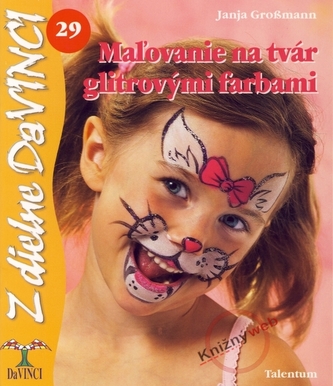 Mažovanie na tvár glitrovými farbami