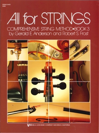 All for Strings Book 3 String Bass