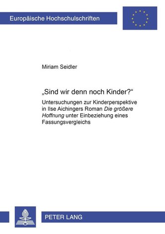 «Sind wir denn noch Kinder?»