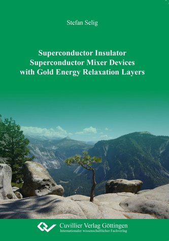 Superconductor Insulator Superconductor Mixer Devices with Gold Energy Relaxation Layers