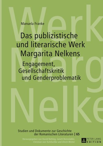 Das publizistische und literarische Werk Margarita Nelkens