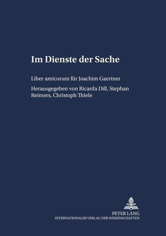 Im Dienste der Sache