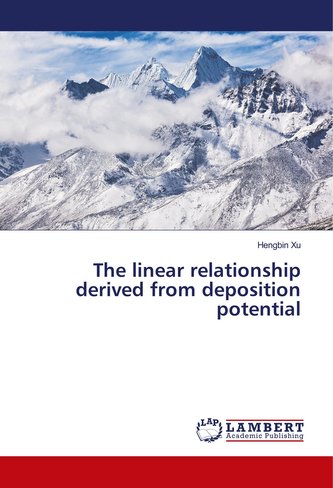 The linear relationship derived from deposition potential