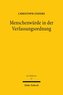 Die Menschenwürde in der Verfassungsordnung