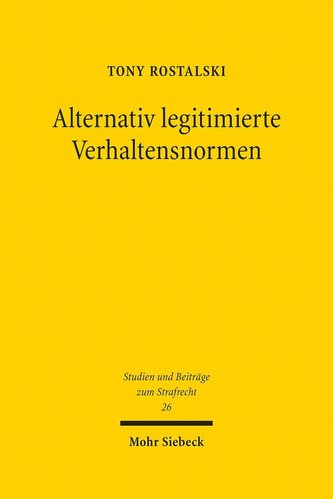 Alternativ legitimierte Verhaltensnormen