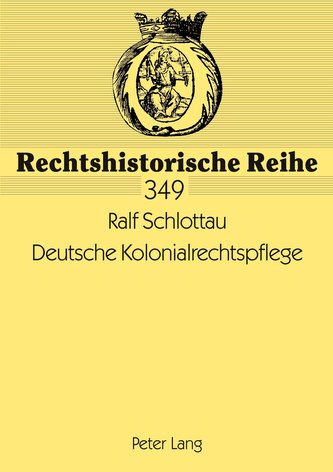 Deutsche Kolonialrechtspflege