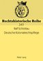 Deutsche Kolonialrechtspflege