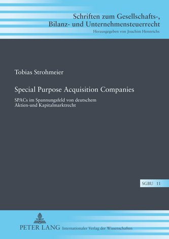 Special Purpose Acquisition Companies