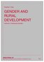 Gender and Rural Development. Volume 2