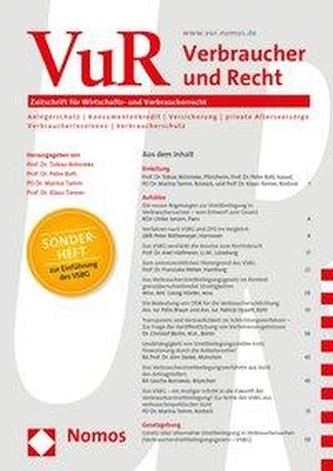 Verbraucher und Recht (VuR)