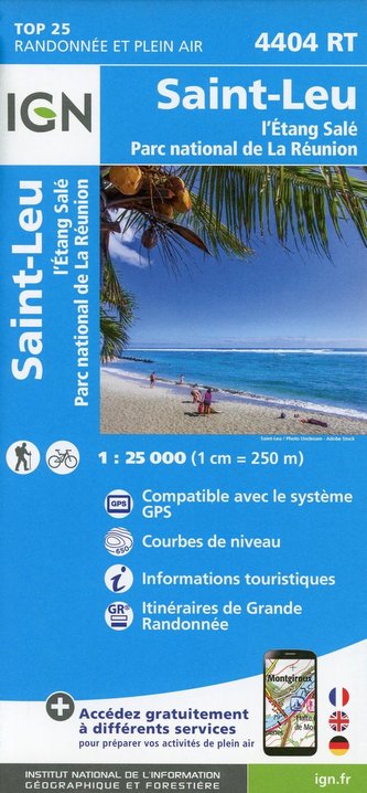 Saint-Lieu. La Reunion 1 : 25 000