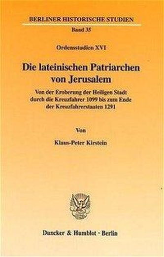 Die lateinischen Patriarchen von Jerusalem