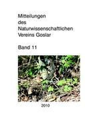 Mitteilungen des Naturwissenschaftlichen Vereins Goslar