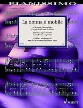 La donna è mobile. Klavier