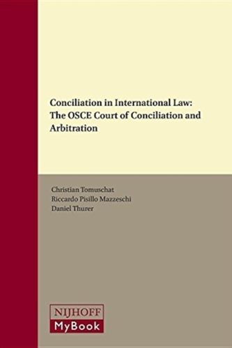 Conciliation in International Law