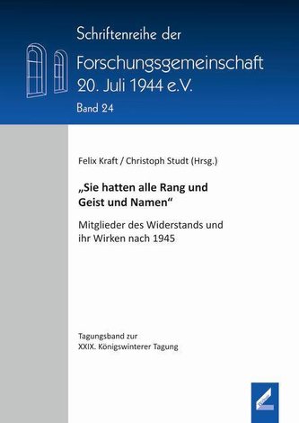 Sie hatten alle Rang und Geist und Namen