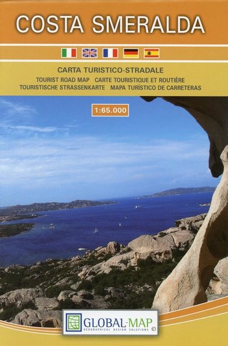 Wanderkarte Costa Smeralda 1:65000