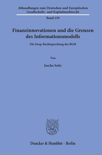 Finanzinnovationen und die Grenzen des Informationsmodells