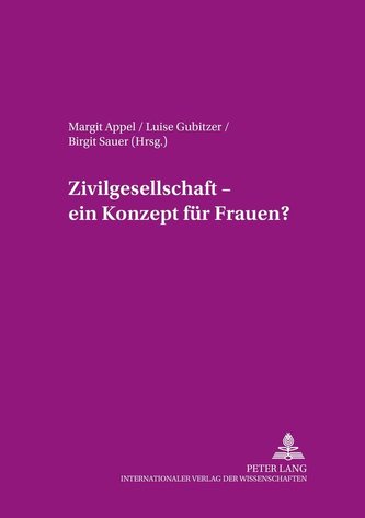 Zivilgesellschaft - ein Konzept für Frauen?