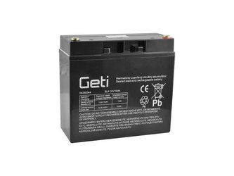 Baterie olověná 12V 18Ah Geti