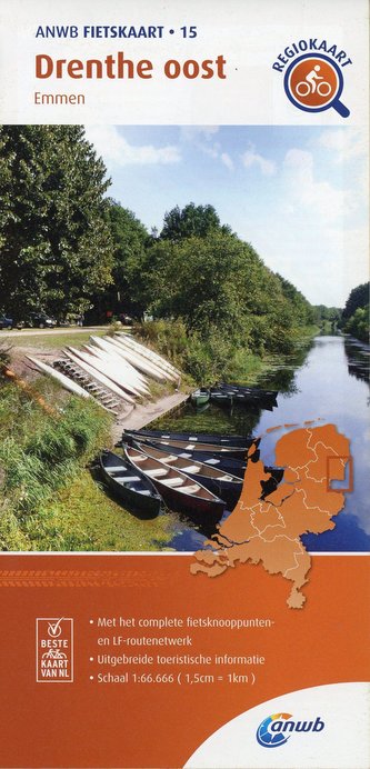 Drenthe oost (Emmen) 1 : 66 000