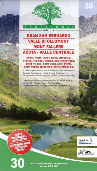 Valle del Gran San Bernando 1 : 25 000