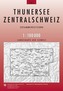 Swisstopo 1 : 100 000 Thunersee Zentralschweiz