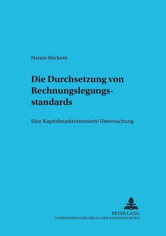 Die Durchsetzung von Rechnungslegungsstandards