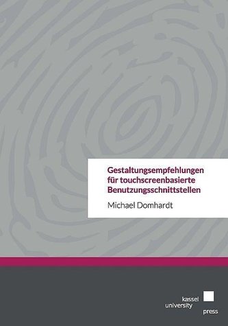 Gestaltungsempfehlungen für touchscreenbasierte Benutzungsschnittstellen