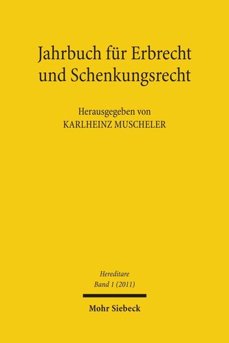 Hereditare - Jahrbuch für Erbrecht und Schenkungsrecht