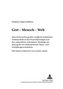 Gott - Mensch - Welt