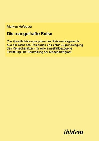 Die mangelhafte Reise