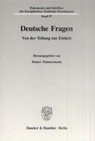 Deutsche Fragen.