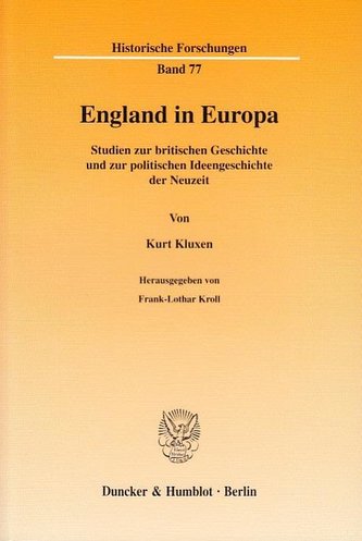 England in Europa. (Bd. 77)